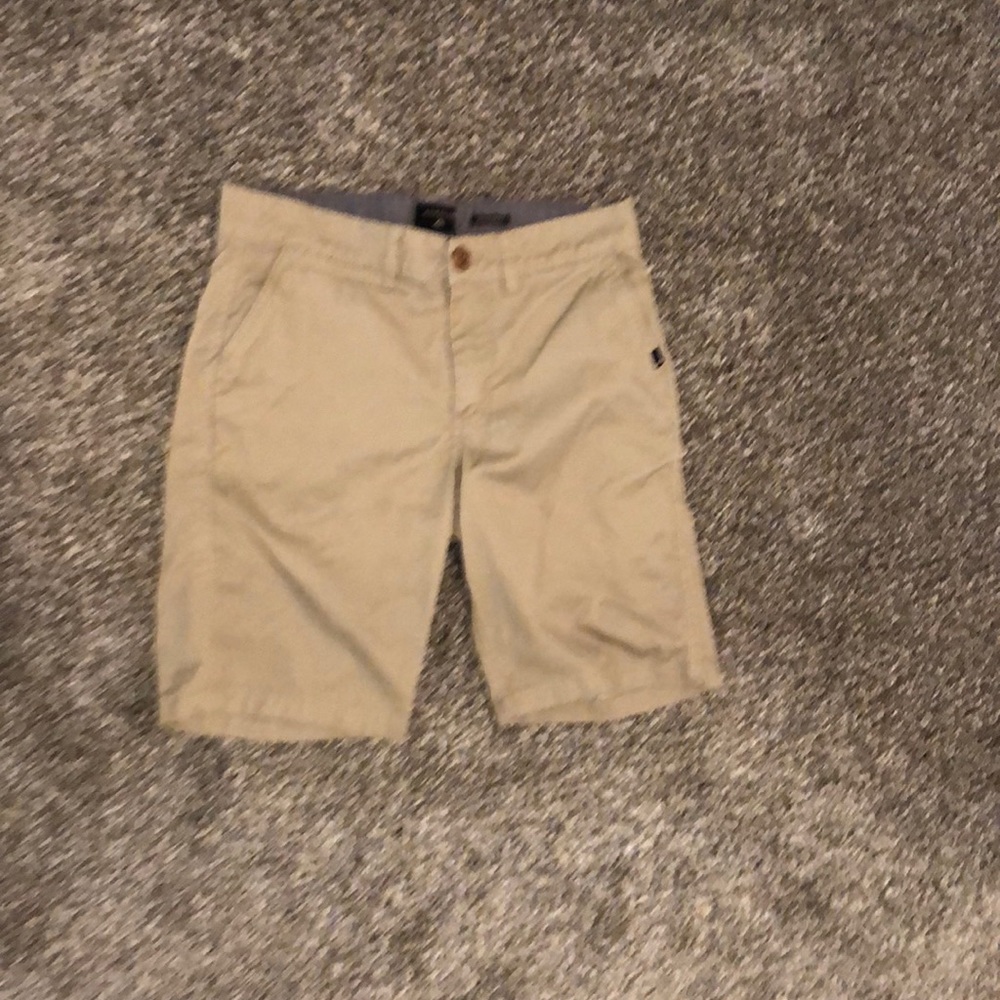 Quicksilver tan shorts size 14